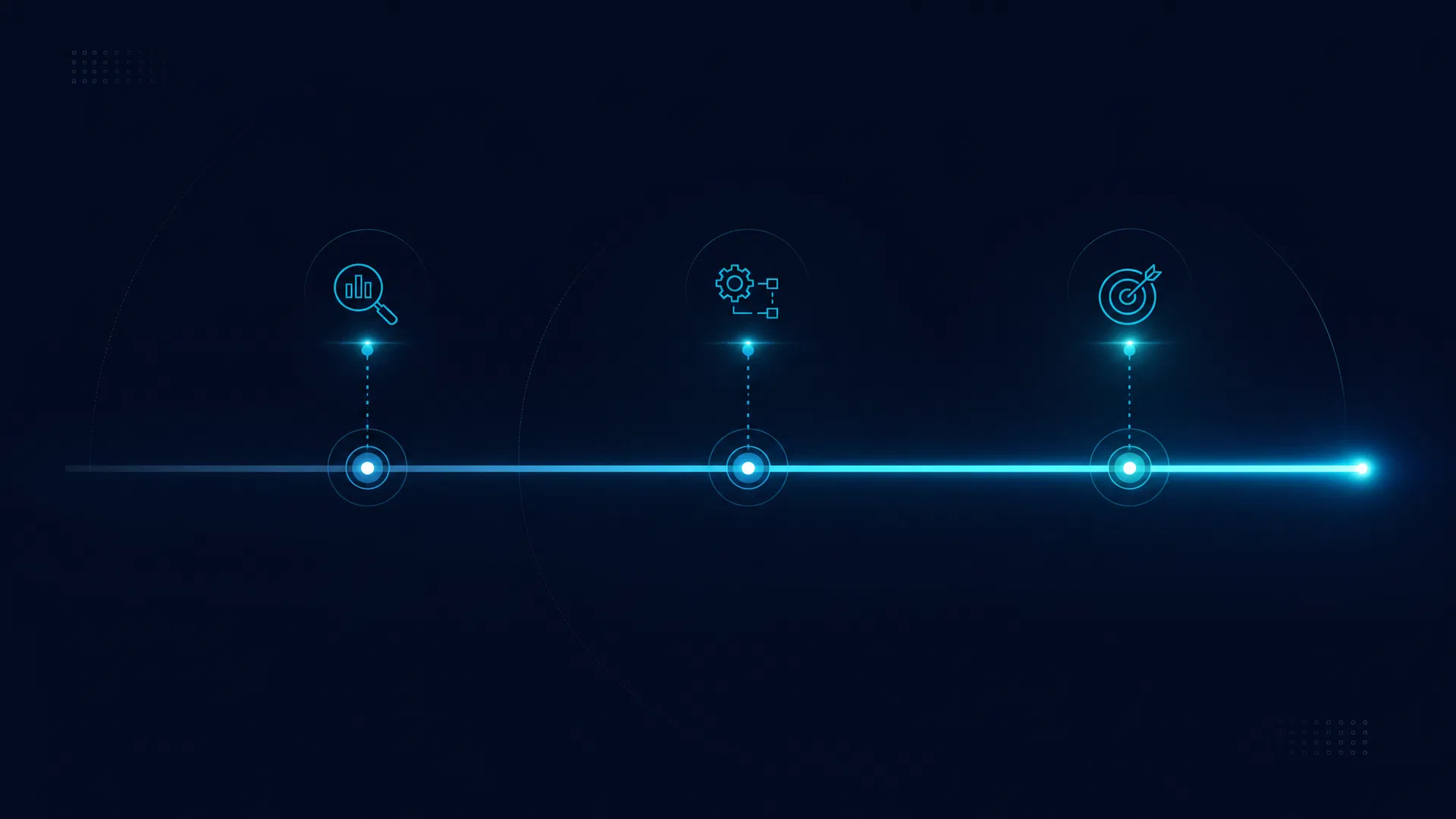 90-day rollout timeline showing three phases